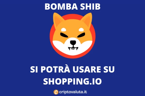 Shiba Token accettato su Shopping.io