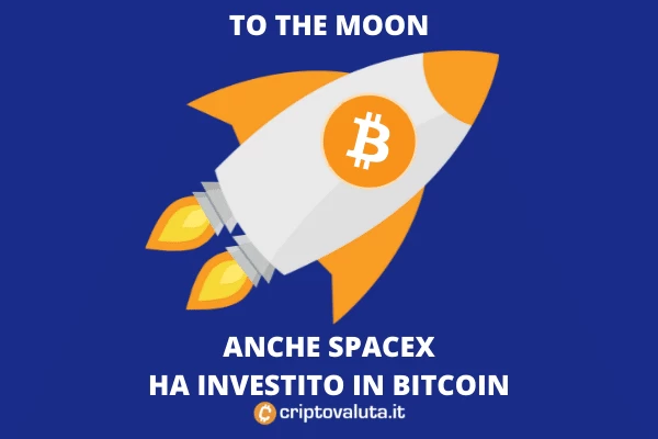 Bitcoin SpaceX investimento - di Criptovaluta.it