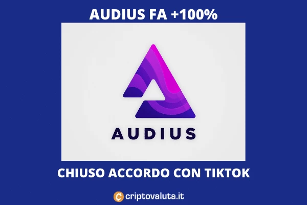 Audius spiegazione boom - di Criptovaluta.it