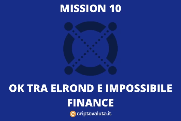 Elrond accoglie Impossible Finance