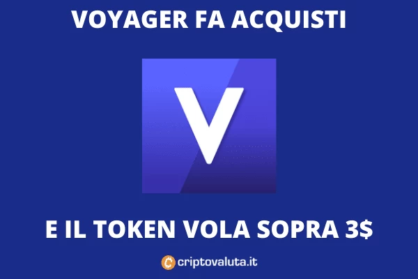 Voyager VGX volo sul mercato - acquistato Coinify