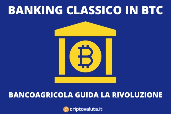 Bitcoin banking in BTC da BancoAgricola - l'analisi di Criptovaluta.it