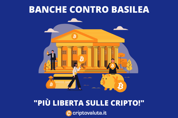 Le banche vogliono le criptovalute | Unite contro Basilea!
