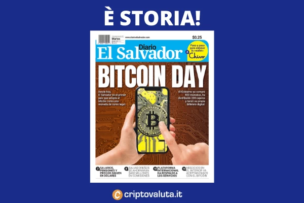 El Salvador - Bitcoin - è ufficiale - analisi di Criptovaluta.it