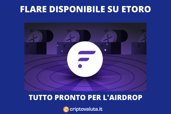 Airdrop eToro FLARE - analisi di Criptovaluta.it