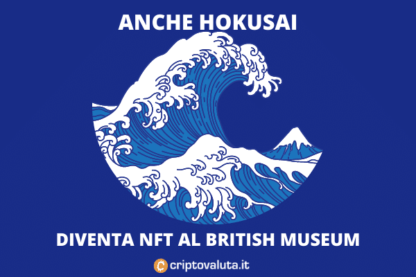 NFT - Hokusai - iniziativa del British Museum