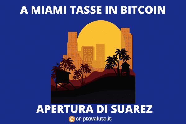 Miami tasse Bitcoin - Suarez apre