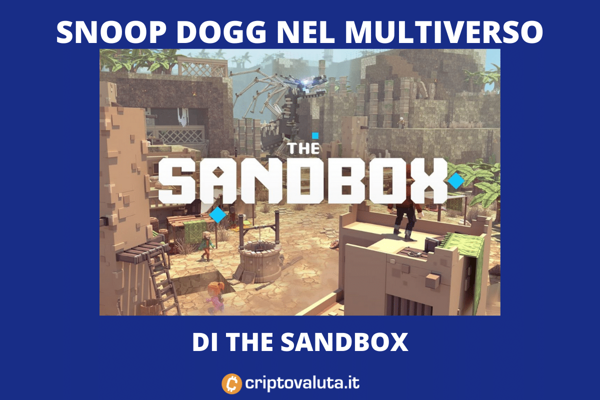 Snoop Dogg entra in The Sandbox | $SAND si prepara alla bull run?