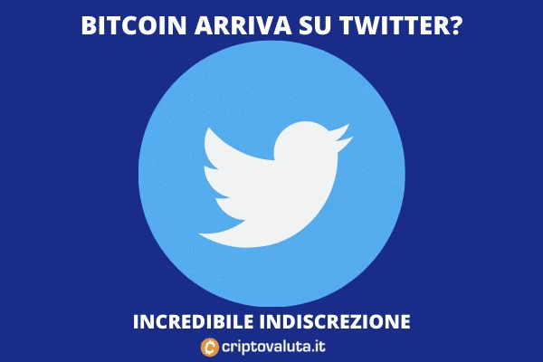 Bitcoin presto nel Tip Jar di Twitter - rumors di Criptovaluta.it