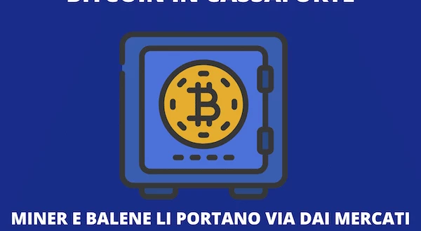 Bitcoin prova di fuga