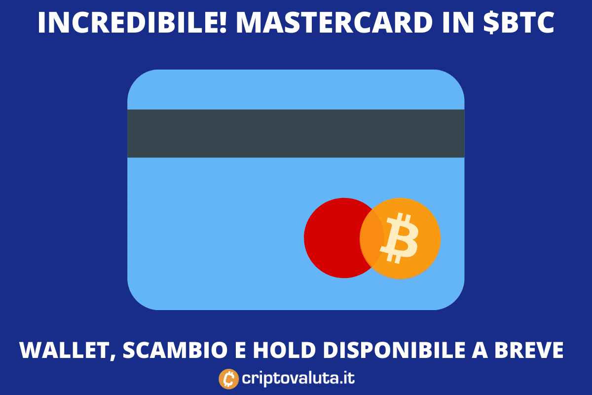 +BREAKING+ Mastercard integra Bitcoin nei suoi servizi | Annuncio ufficiale a breve
