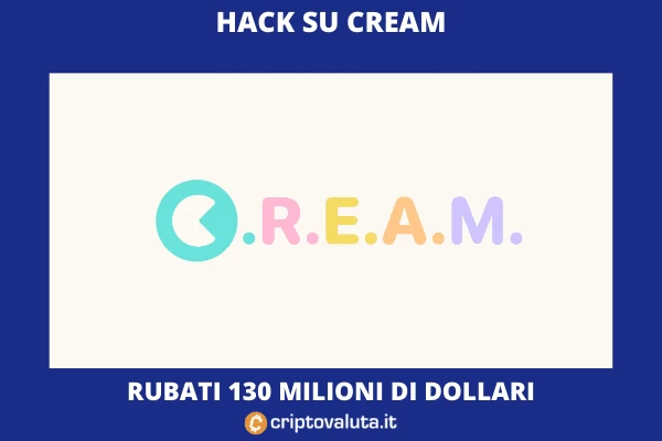 CREAM hack - di Criptovaluta.it