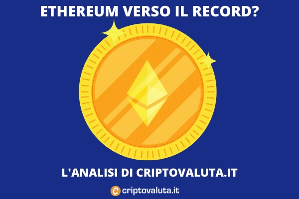 Ethereum analisi di Criptovaluta.it - si va verso il record?