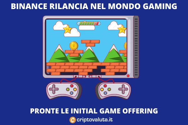 Blockchain Gaming - binance lancia le IGO