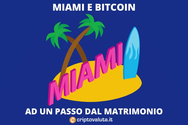 Miami e Bitcoin - presto pagamenti PA e tasse