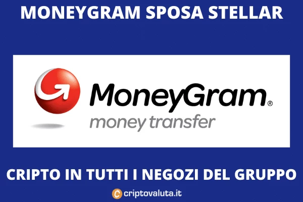 Moneygram - stellar XLM - accordo siglato