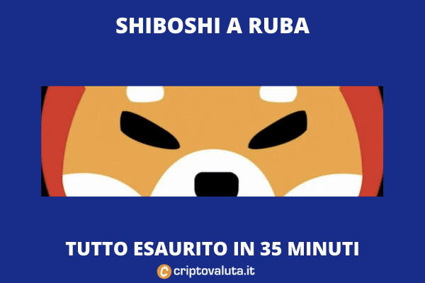 Shiboshi esauriti in 35 minuti | Record per i NFT di Shiba Inu Coin!