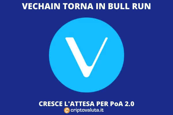 VeChain torna a volare - l'analisi di Criptovaluta.it