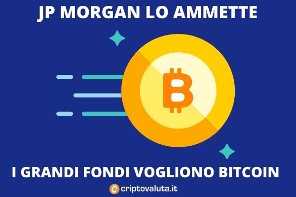 Bitcoin - JP Morgan ammette che rimpiazzerà l'oro