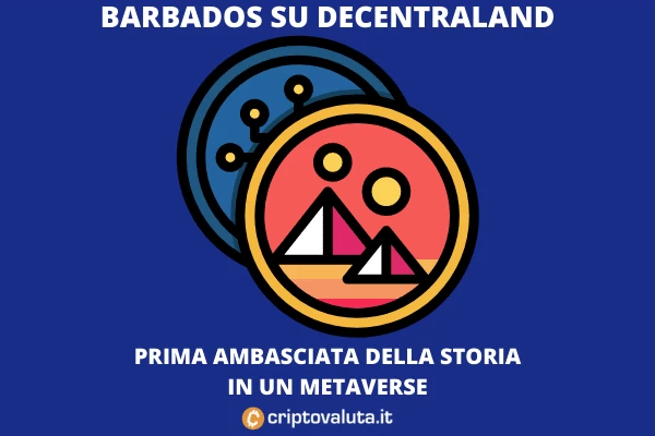 Decentraland Barbados - arriva l'ambasciata digitale