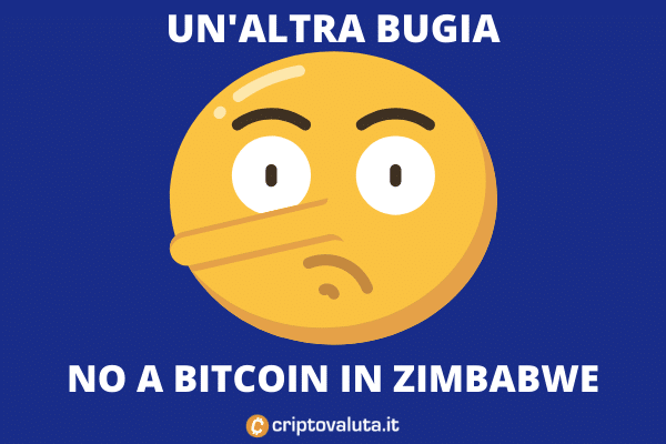 Bitcoin in Zimbabwe - ecco perché è una bugia