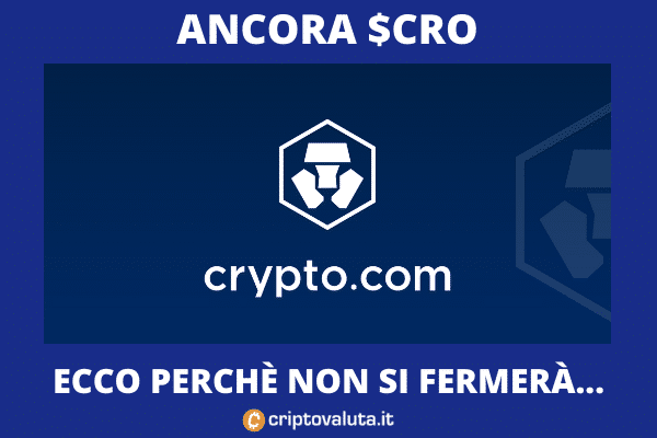 CRO Coin: folle ascesa | Il token Crypto.com dove può arrivare? Analisi