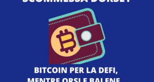 DORSEY BTC DEFI ONLINE OGGI