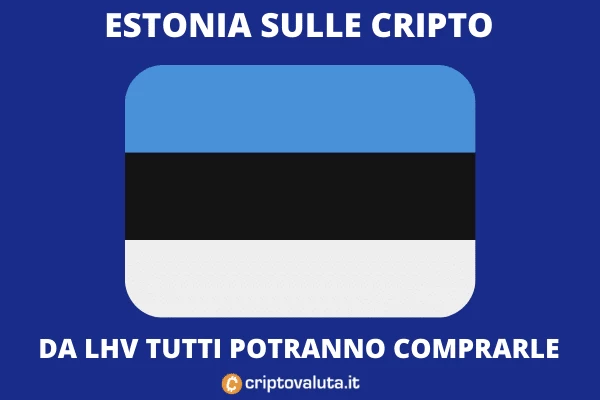 Estonia LHV offre cripto a tutti - di Criptovaluta.it