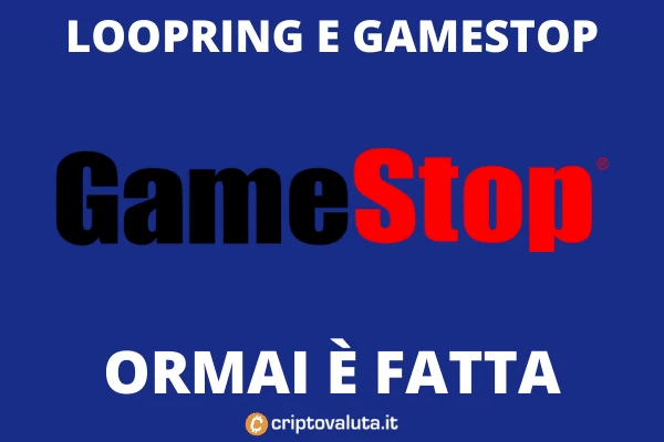 Loopring e Gamestop - presto mercato NFT