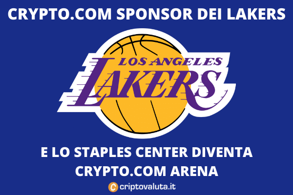 Crypto.com Arena per la casa dei Lakers