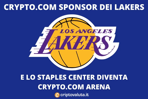 Crypto.com Arena per la casa dei Lakers 