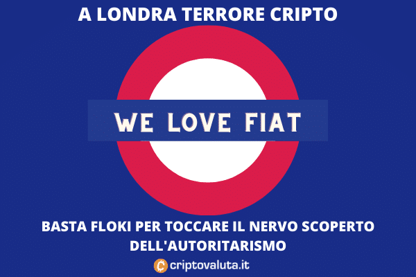 FLOKI fa paura a Londra | La città vuole bandire le pubblicità cripto