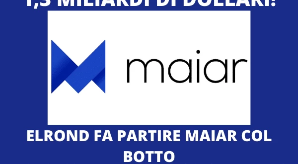 Maiar investe in liquidità