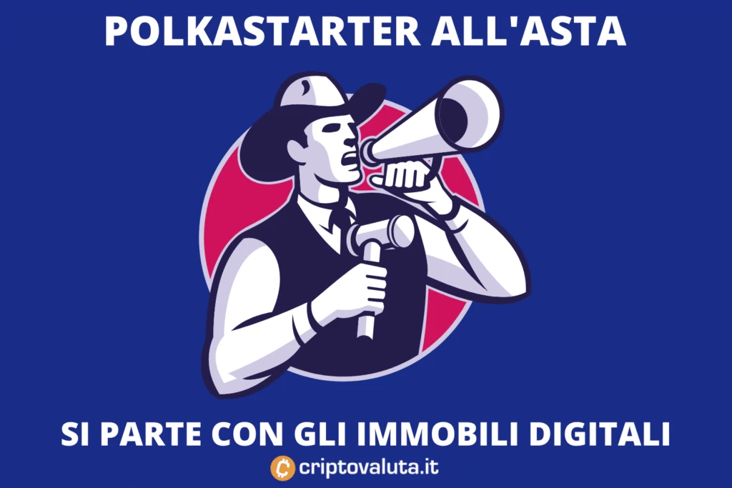 Aste Polkastarter - ecco come funzioneranno.