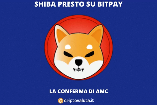 BitPay accetta SHIB - i tempi dettati da AMC