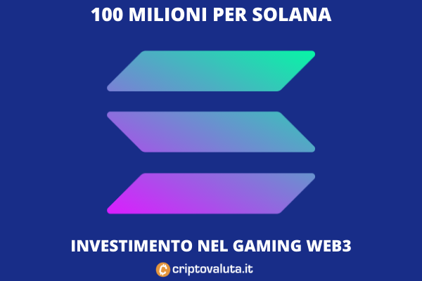 Solana 100 milioni nel gaming - ecco come - di Criptovaluta.it