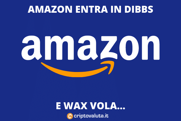 Amazon acquista quote in Dibbs ed è pronto ad entrare nel mondo di WAX