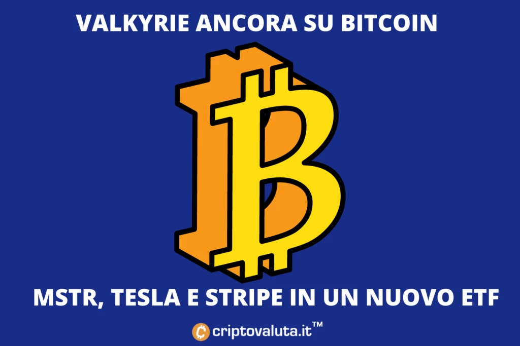 BTC: Valkyrie apre un nuovo ETF