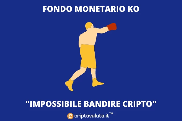 Fondo Monetario si Arrende - no ban per cripto