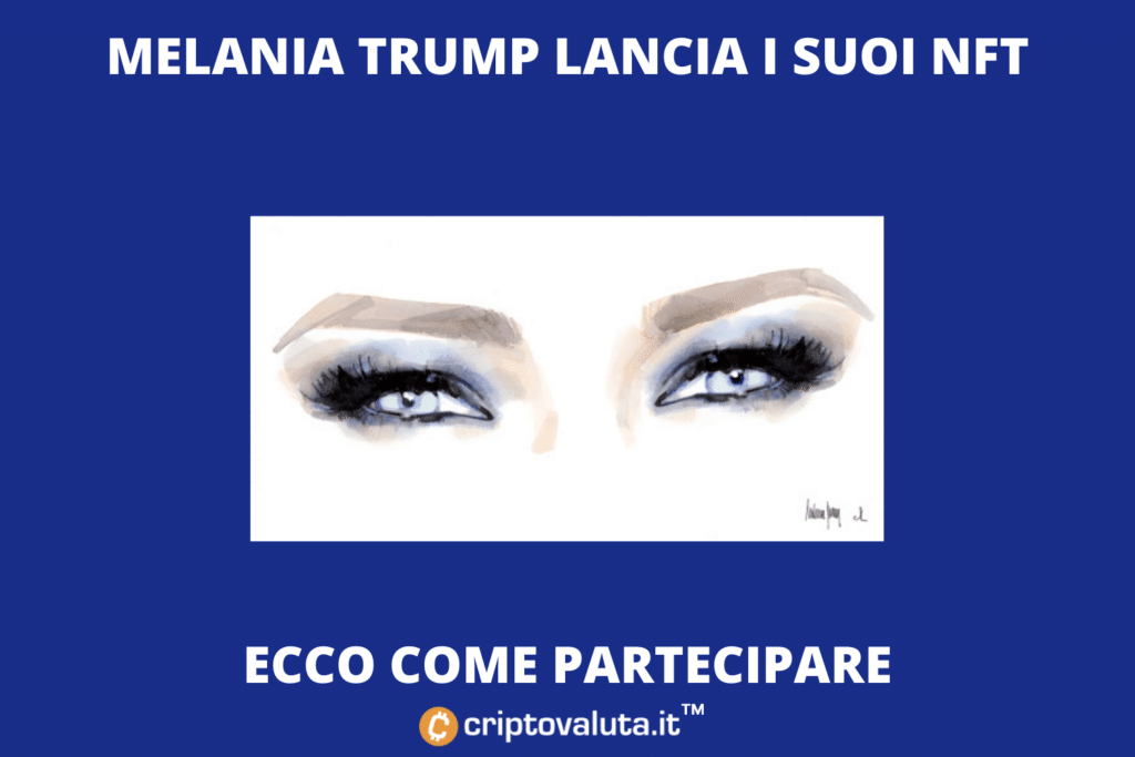 NFT Melania Trump - cómo participar