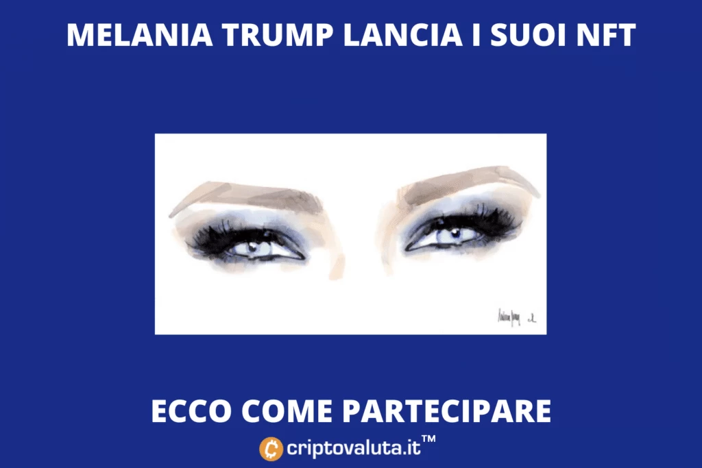 NFT Melania Trump - come partecipare