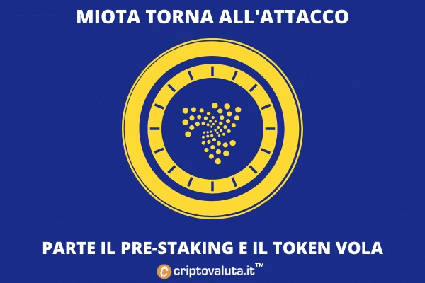 IOTA BOOM grazie al pre-staking