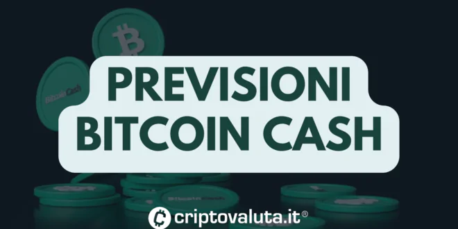 PREVISIONI BITCOIN CASH di CRIPTOVALUTA.IT