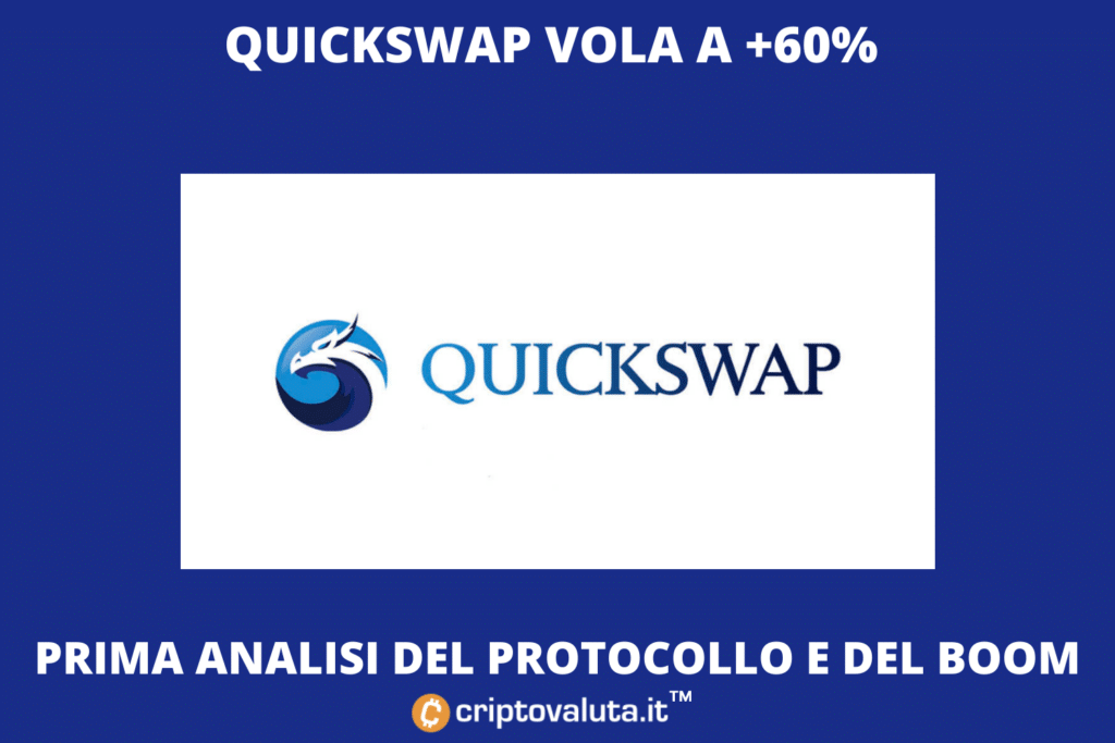 QuickSwap - analisi del boom di mercato di $QUICK