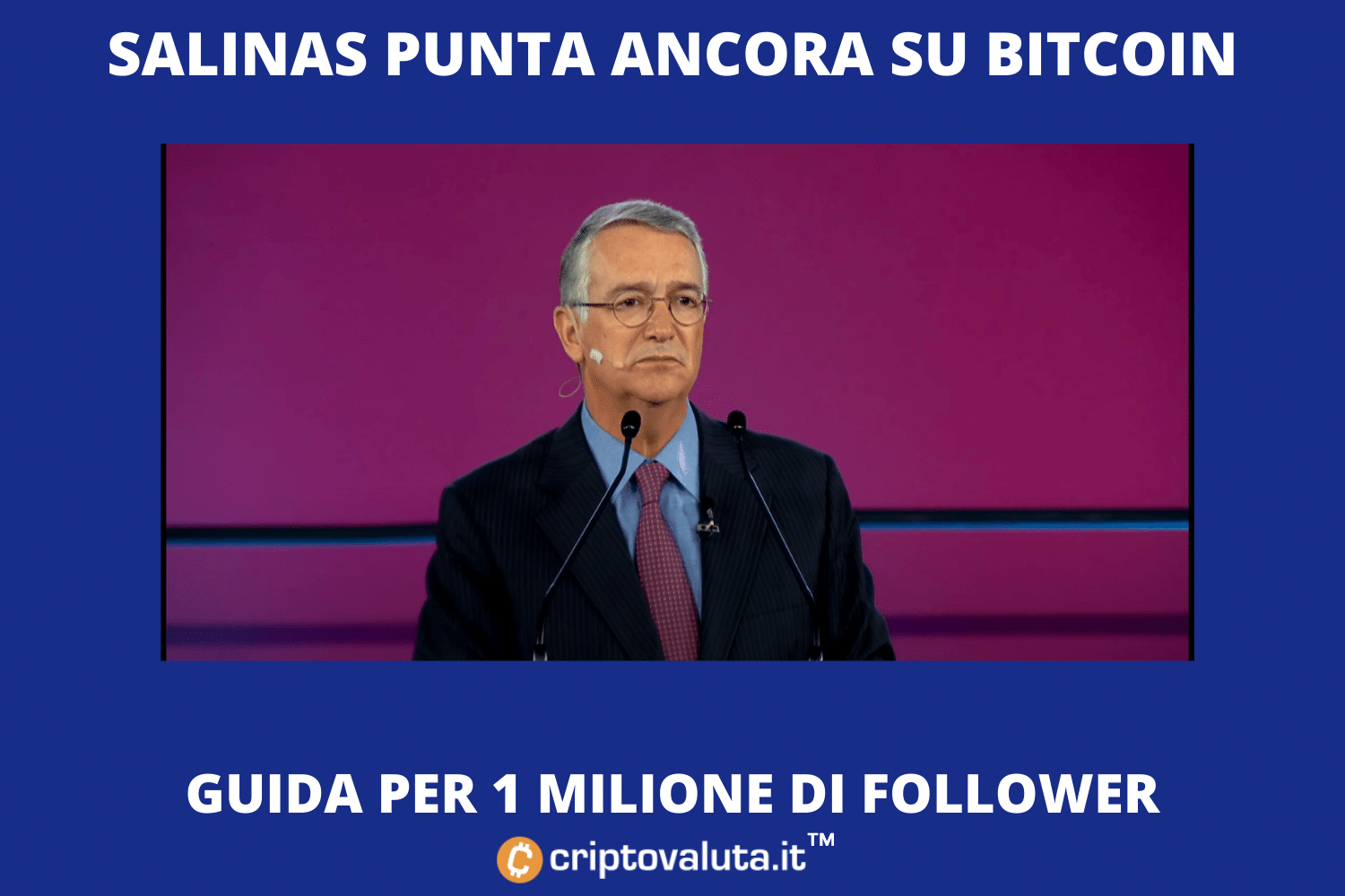 Berlusconi Messicano ama Bitcoin | Guida per 1 milione di follower all'acquisto