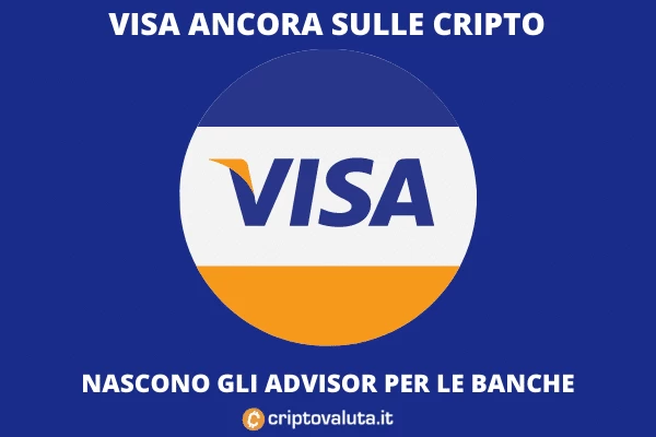 Visa cripto azioni - ecco cosa farà per le banche