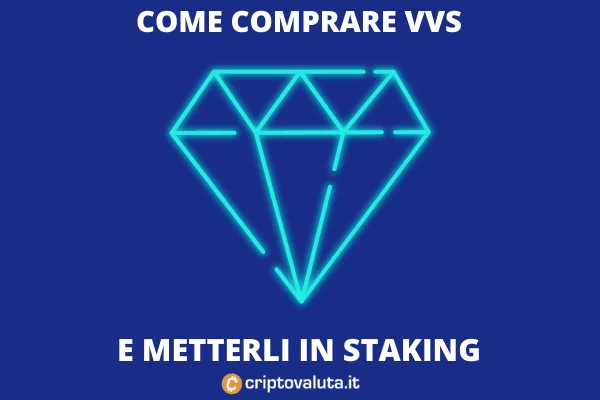 Comprare VVS e fare Staking - di Criptovaluta.it