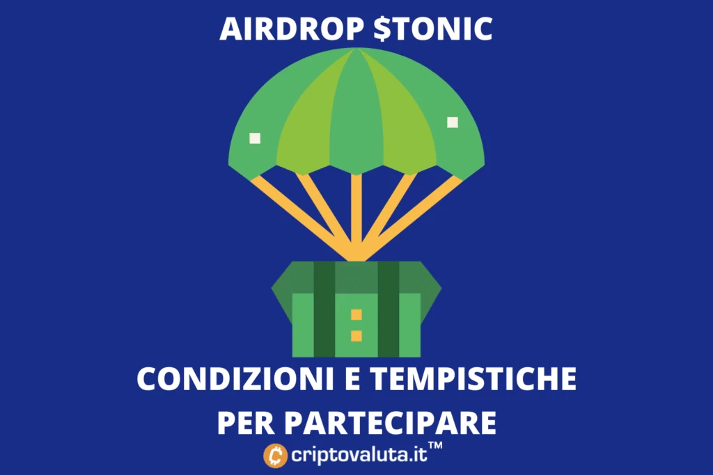 $TONIC AIRDROP - ecco come funzionerà