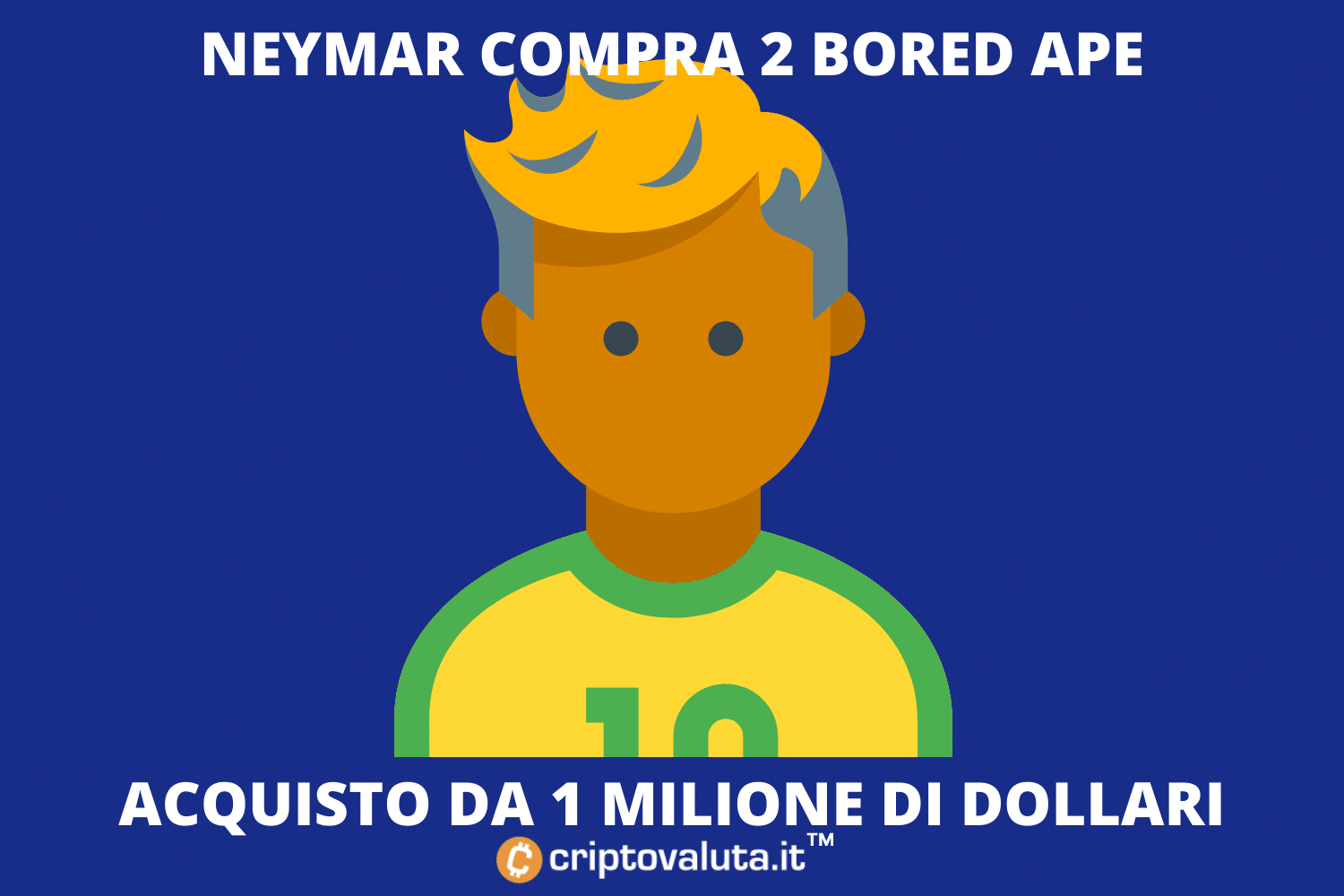Neymar spende un milione per le Bored Apes | E intanto Twitter...