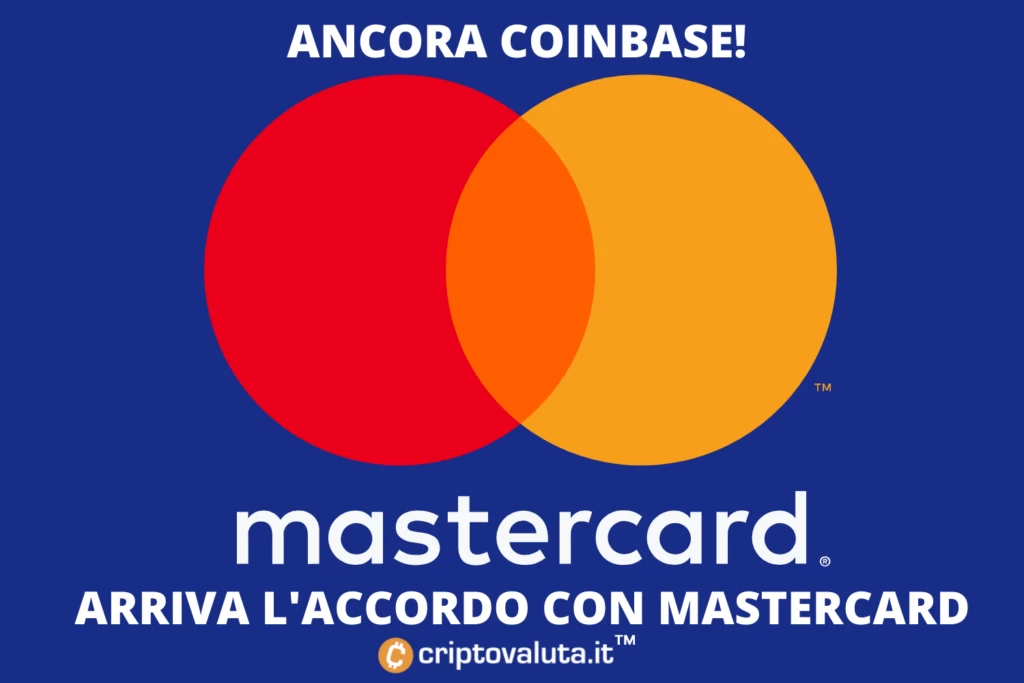 NFT - accordo tra Coinbase e Mastercard